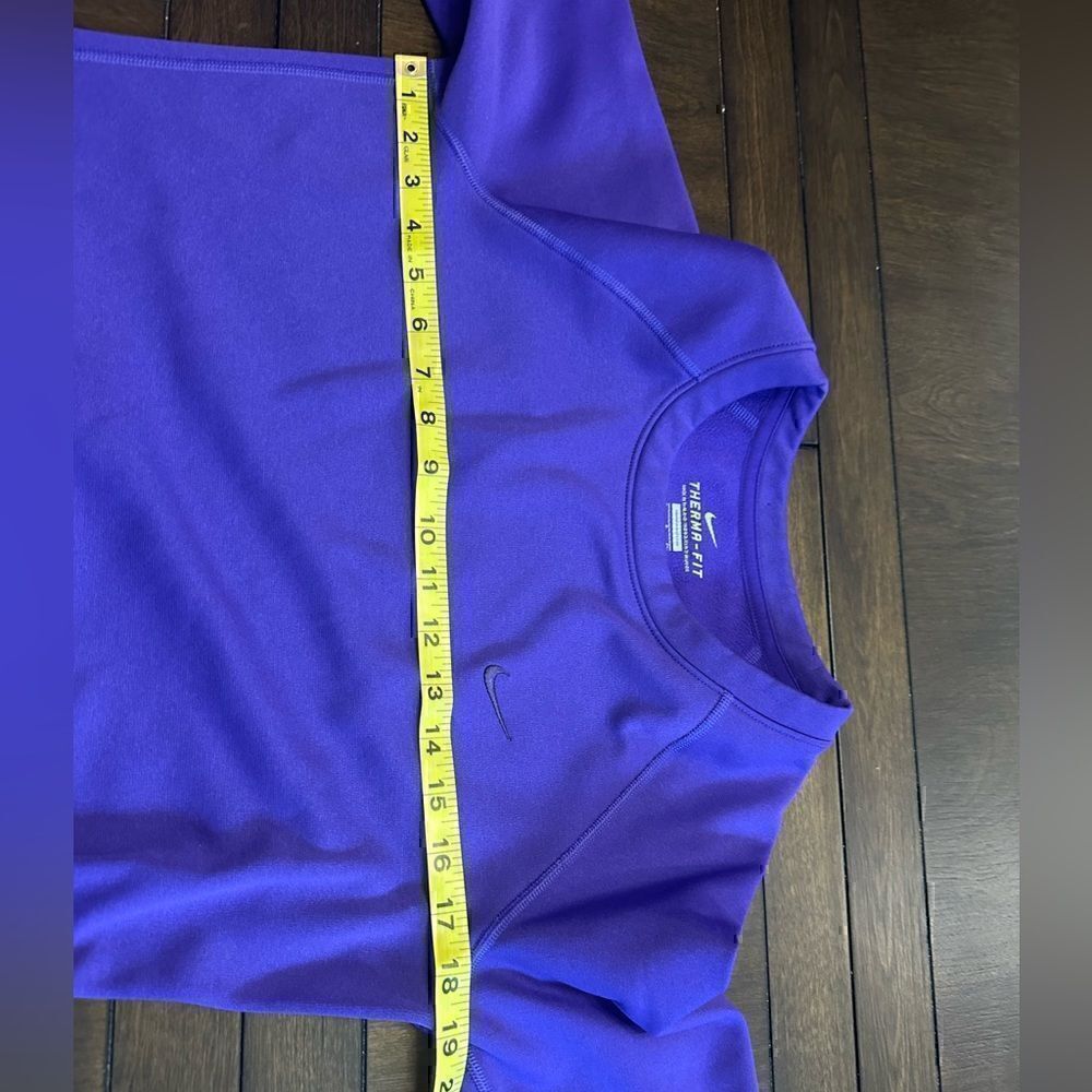 Nike ThermaFit Womens Small Purple Sweatshirt - Picture 6 of 7